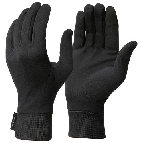 Adult Mountain Trekking 100% Silk Liner Gloves