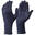 Adult Mountain Trekking Merino Wool Liner Gloves - MT500 Navy Blue