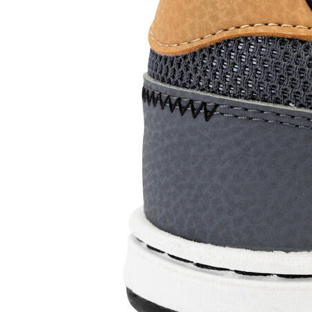 Кеди дитячі Crush 500 для скейтбордингу сірі/чорні