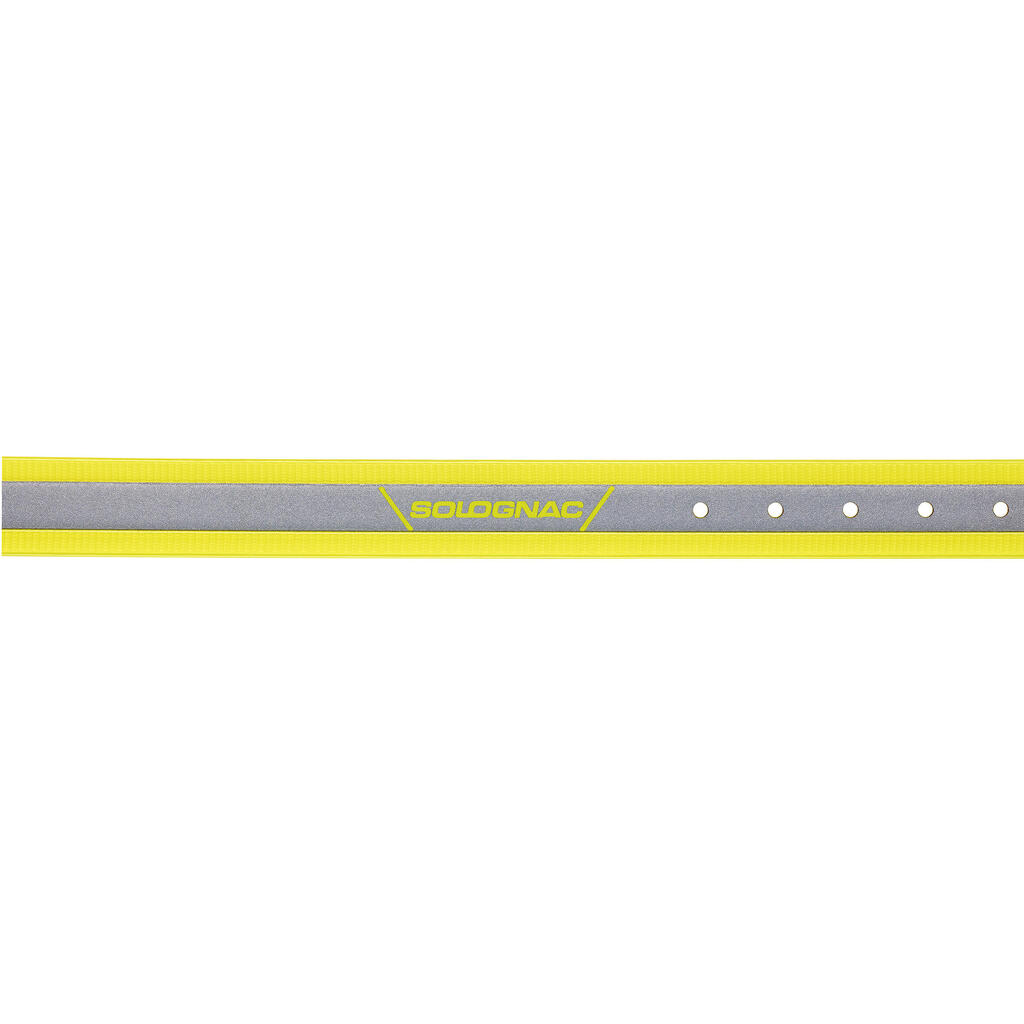 Reflective dog collar 520 - Yellow