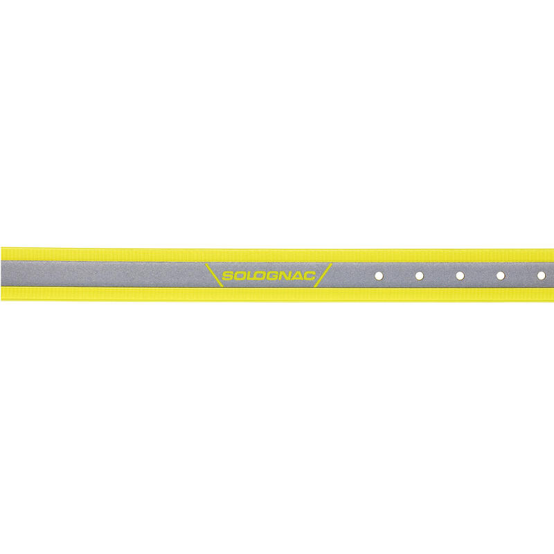 Reflecterende hondenhalsband 520 geel