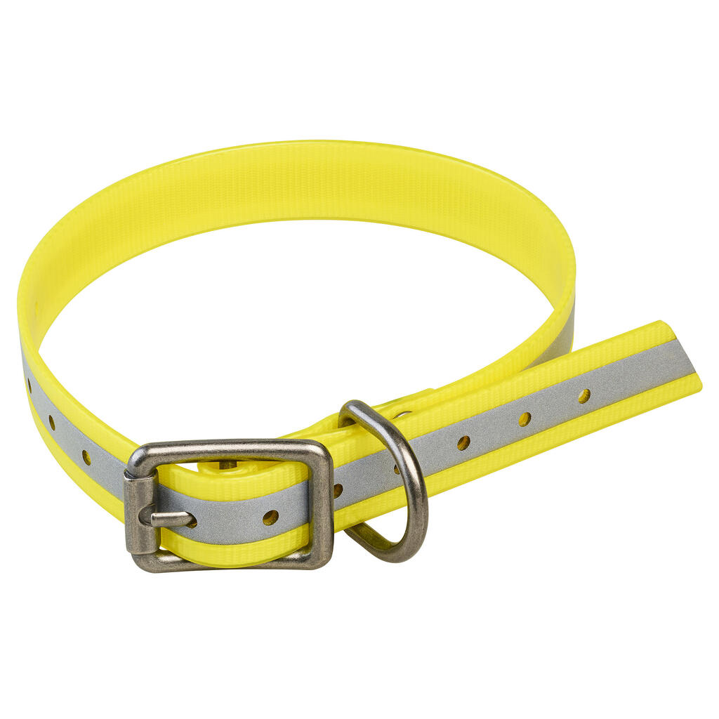 Reflective dog collar 520 - Yellow