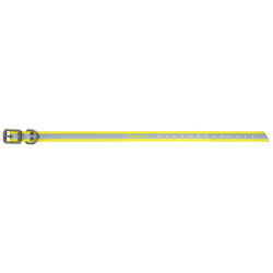 Yellow reflective dog collar 520