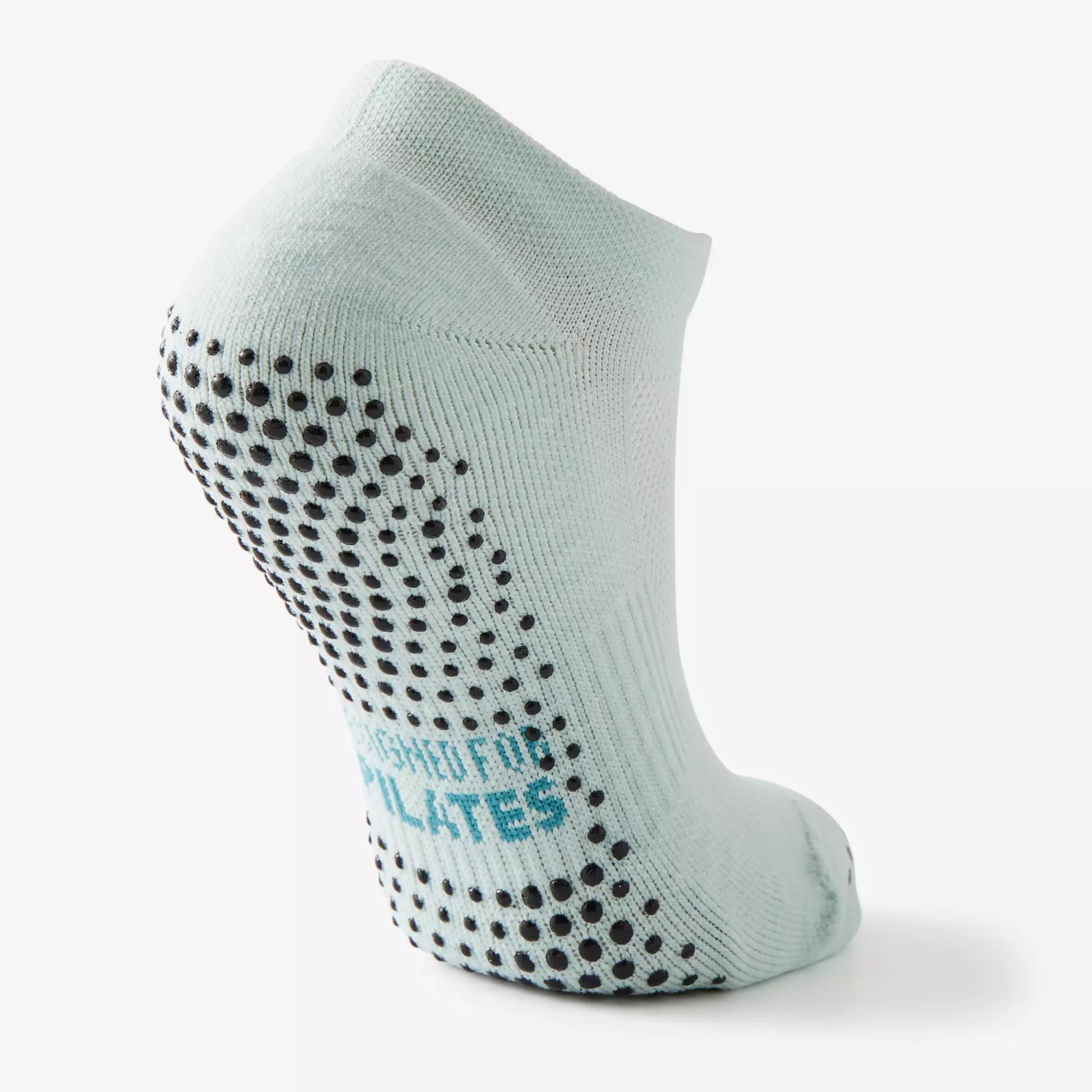 Men's Pilates Non-Slip Sport Socks - Light Green 2/2