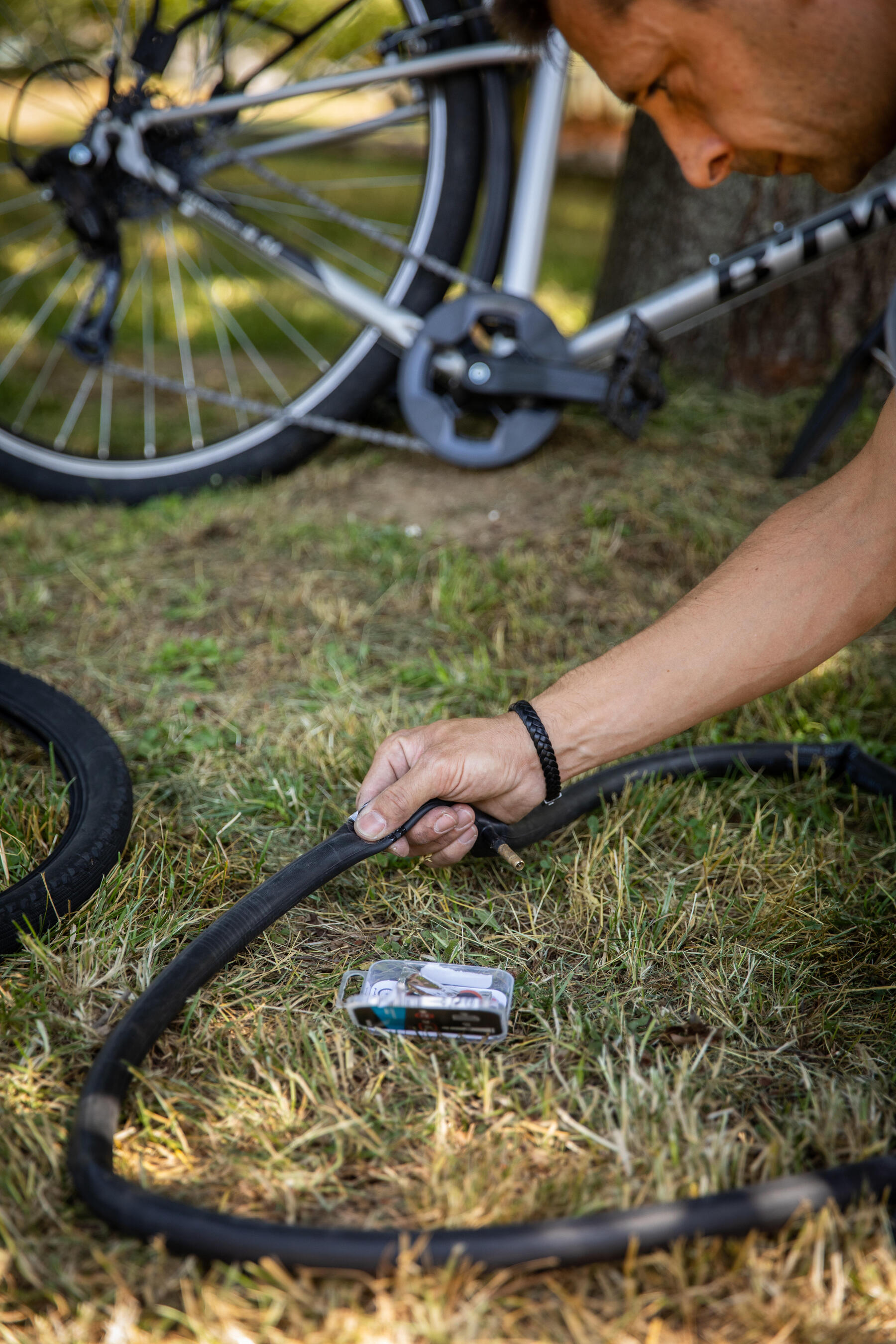Kit de réparation de pneus de vélo bande en caoutchouc durable pour des  répar
