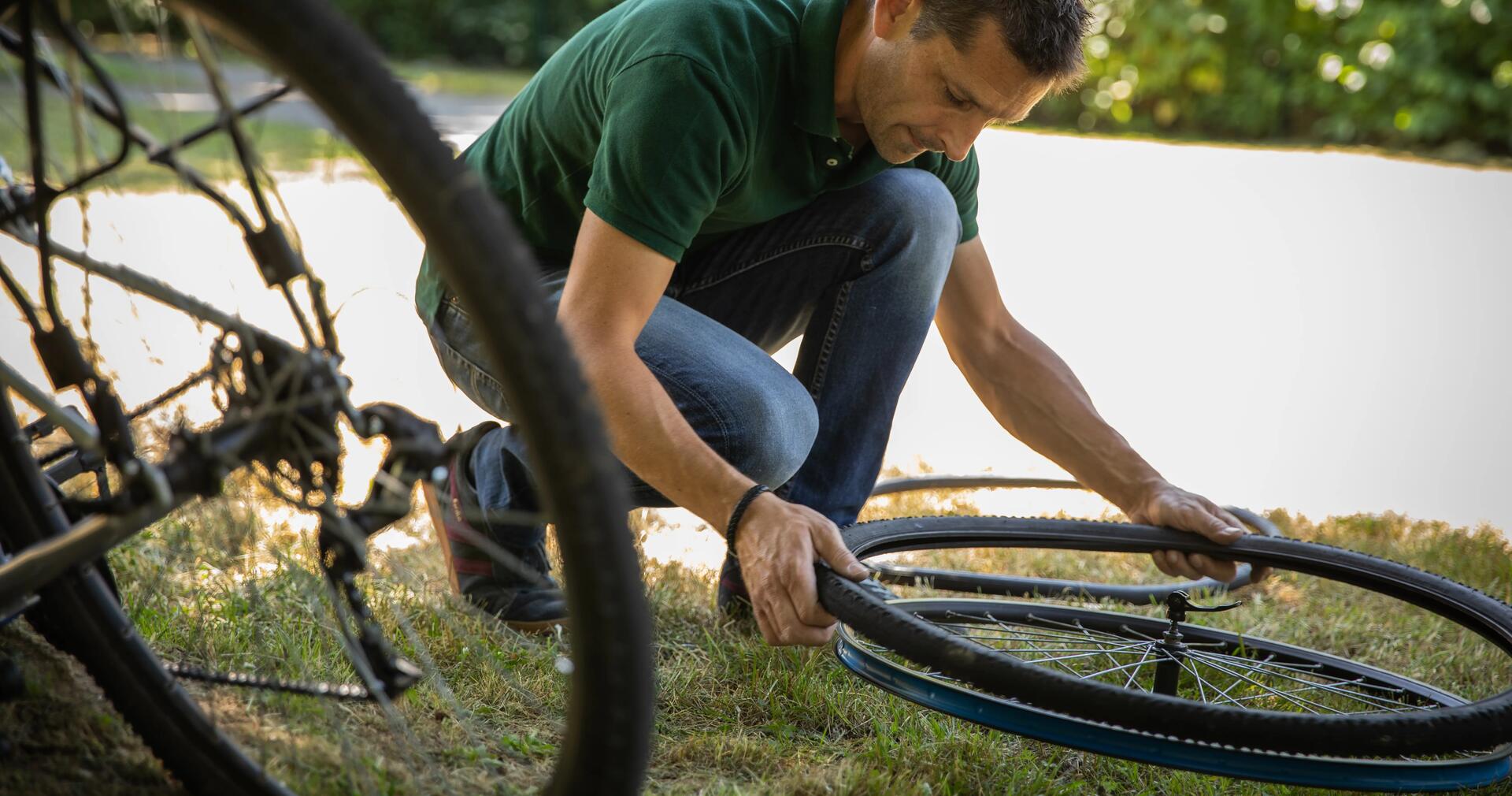 Como reparar a bicicleta durante uma viagem prolongada?