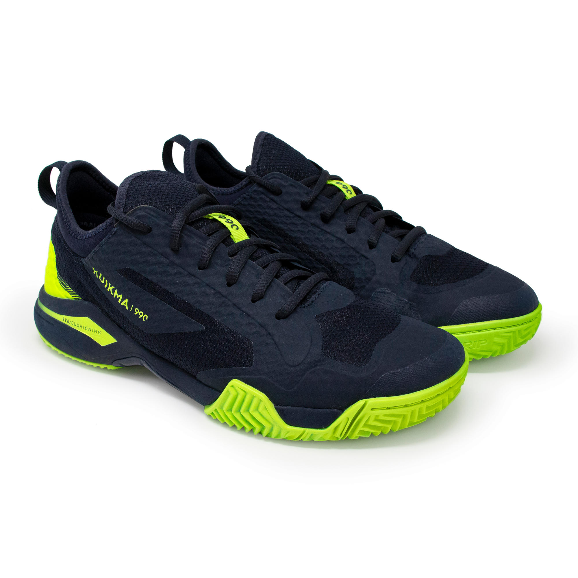 Men's Padel Shoes PS 990 Dynamic - Blue/Yellow 7/16