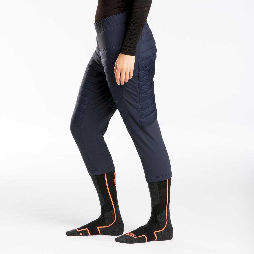 FR 900 Women's warm and breathable ski base layer trousers - blue