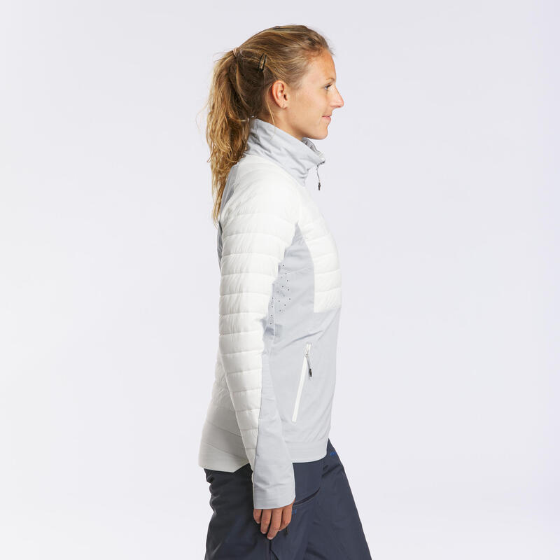 Chaqueta esquí y nieve Mujer Wedze FR900 Light Gris