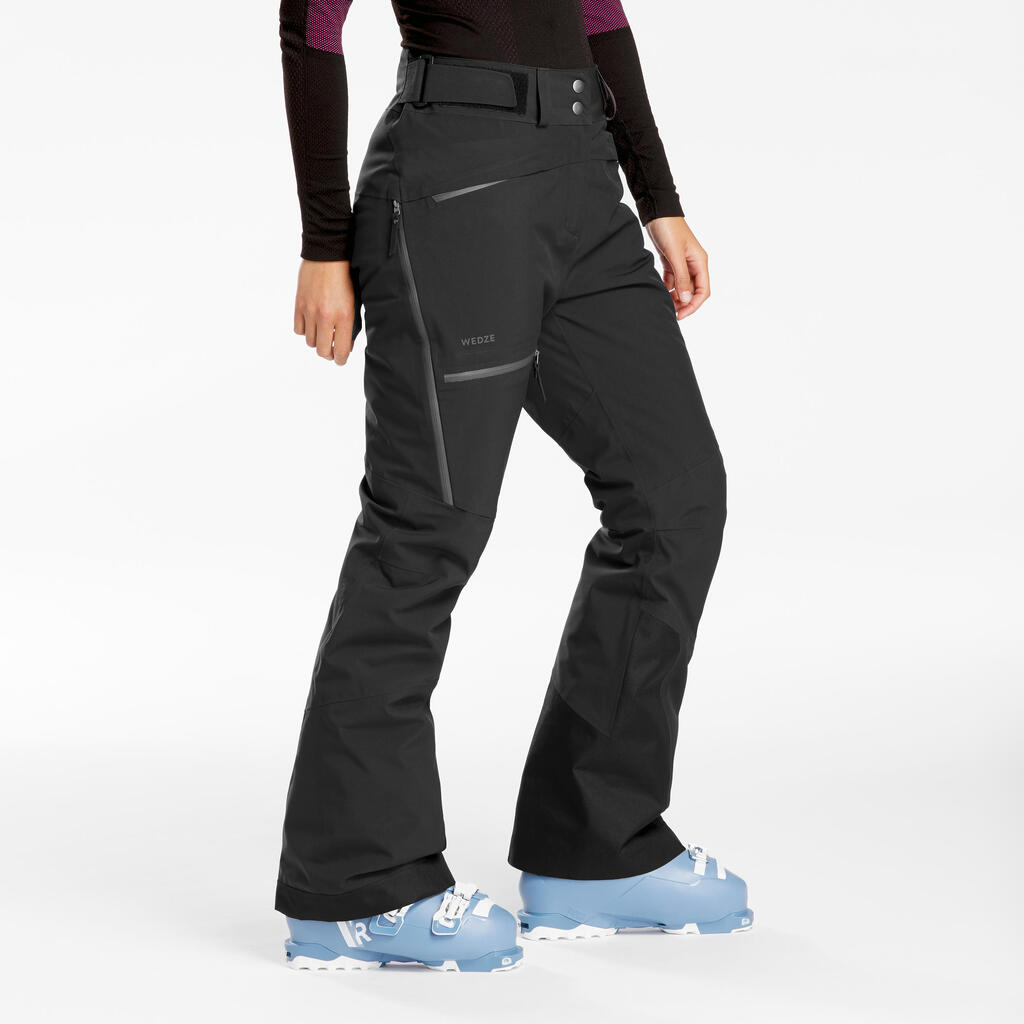 Skihose Freeride 500 Damen grau 