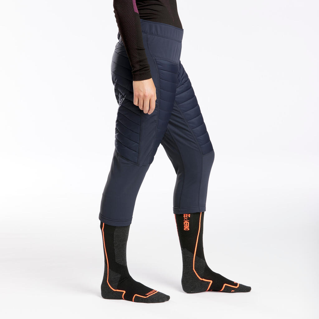 FR 900 Women's warm and breathable ski base layer trousers - blue