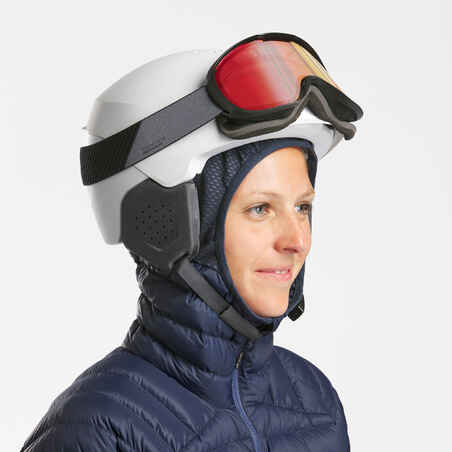 Women's Lightweight Down/Feather Ski Liner Jacket - 900 Navy Blue.