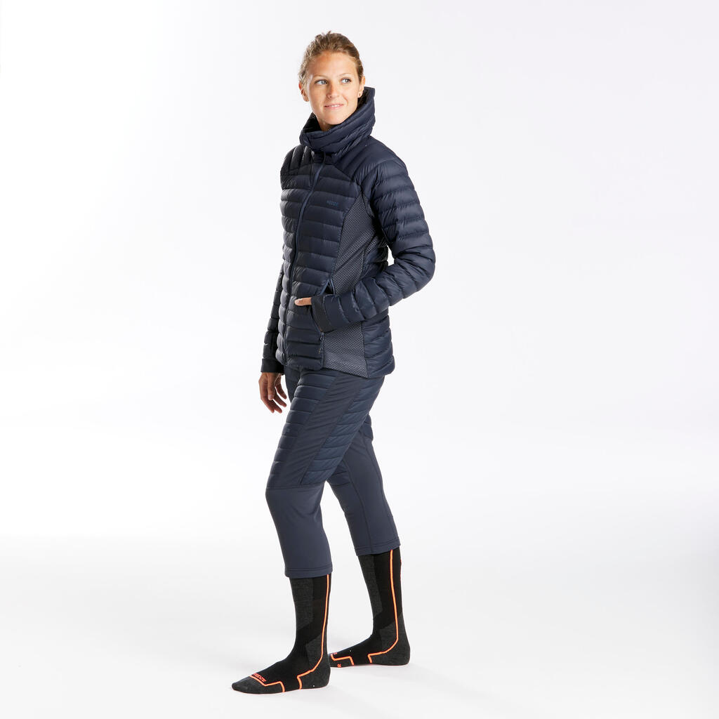 FR 900 Women's warm and breathable ski base layer trousers - blue