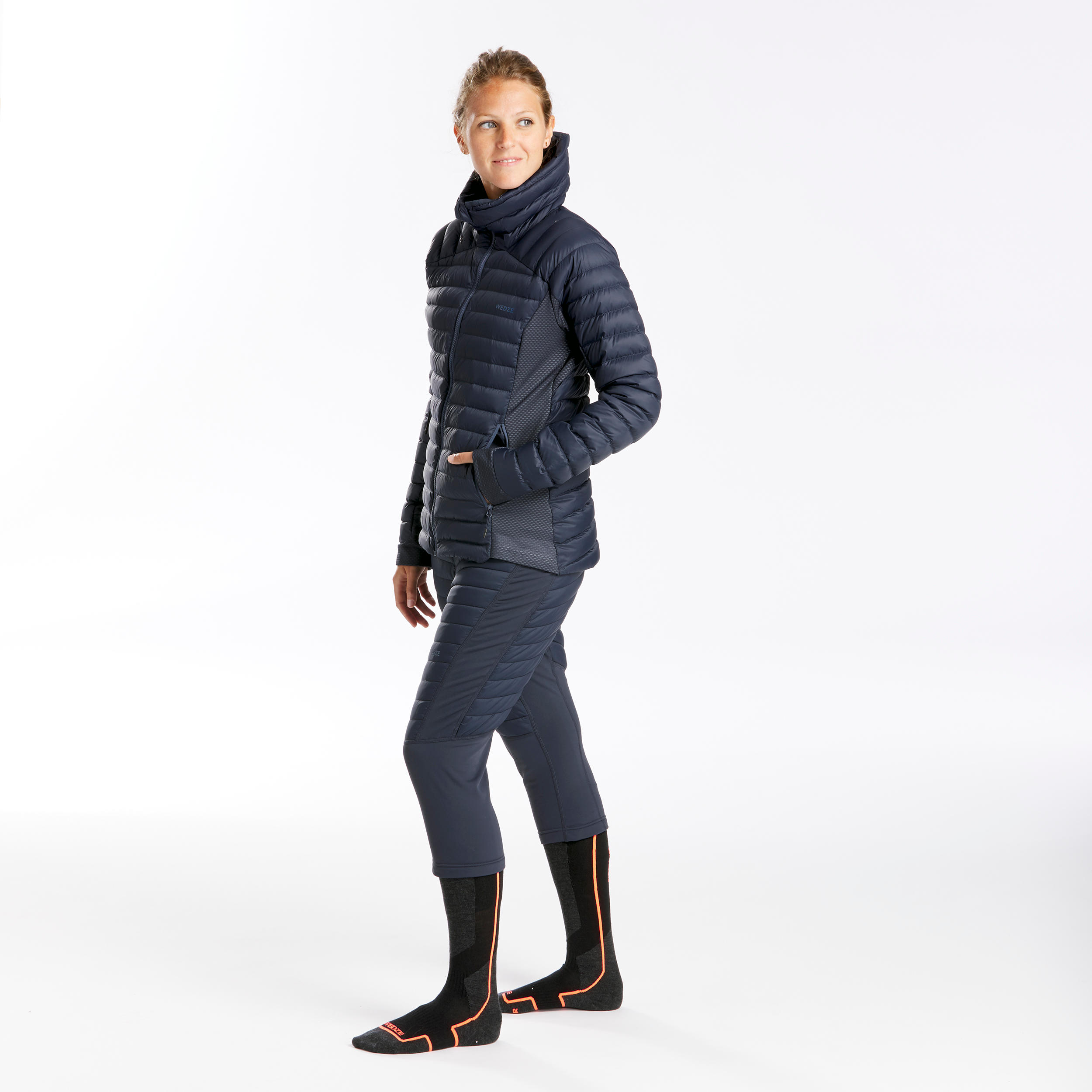 Women's Warm and Breathable Ski Base Layer Bottoms – FR 900 - WEDZE