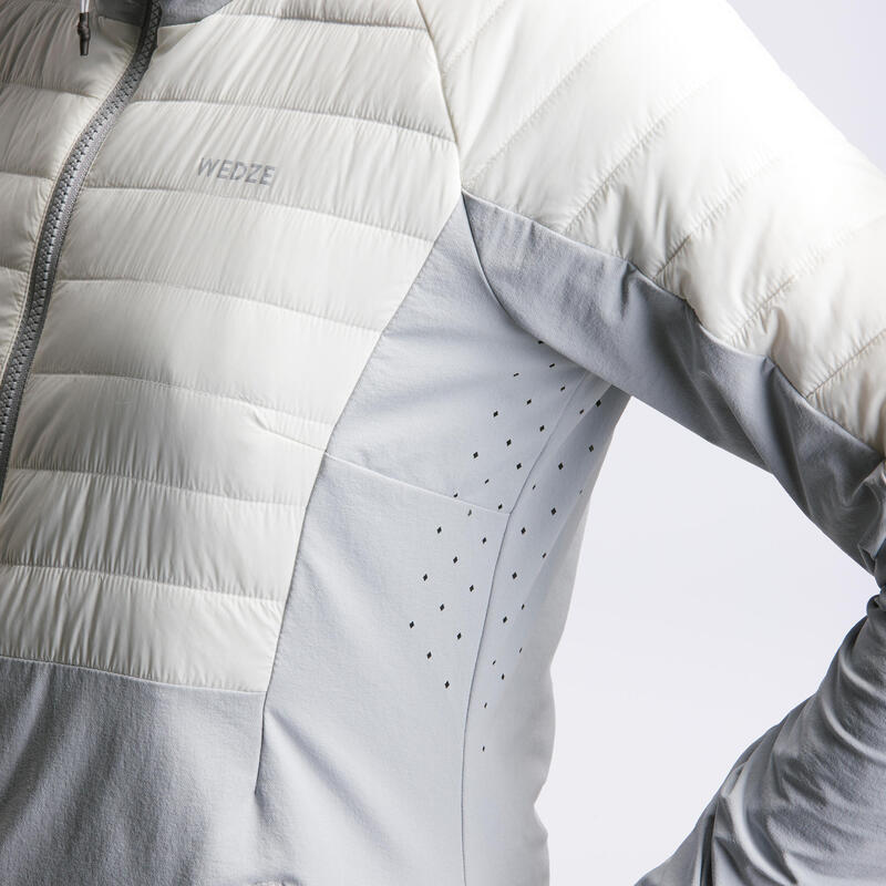 Chaqueta esquí y nieve Mujer Wedze FR900 Light Gris