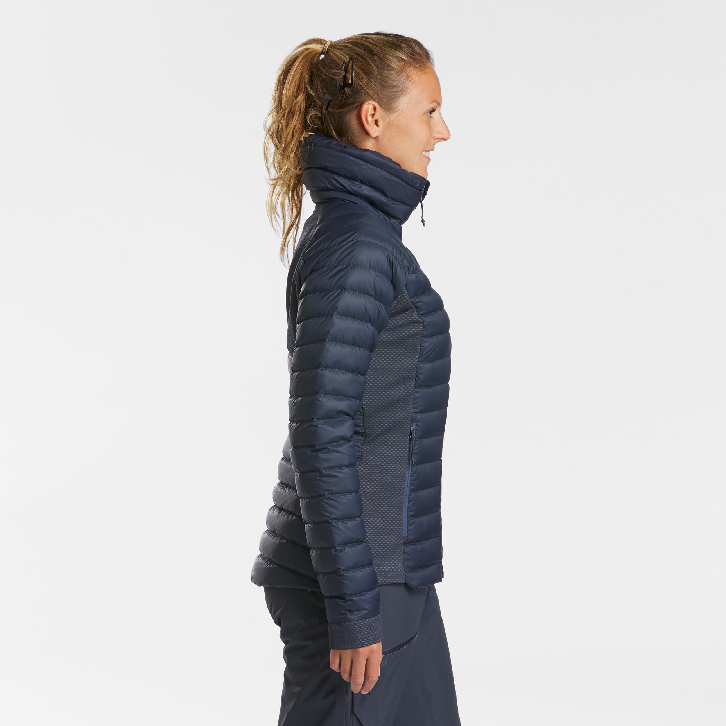 Women’s Ski Down Jacket - FR 900 Blue - WEDZE