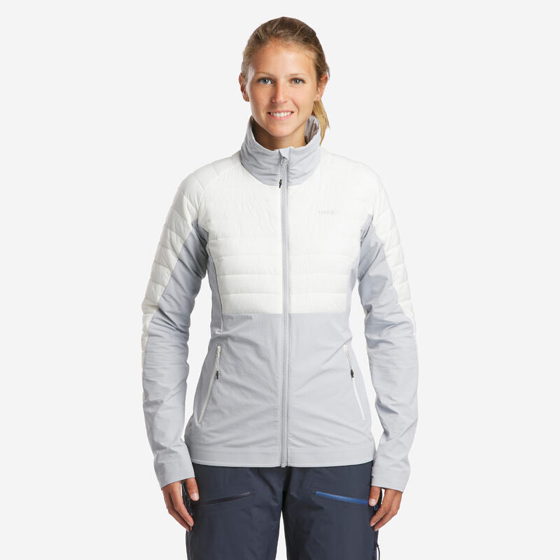 Chaqueta esquí y nieve Mujer Wedze FR900 Light Gris