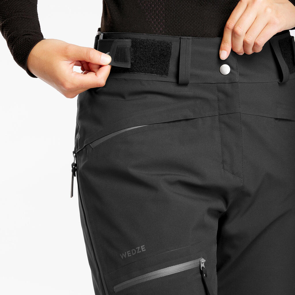 Skihose Freeride 500 Damen grau 