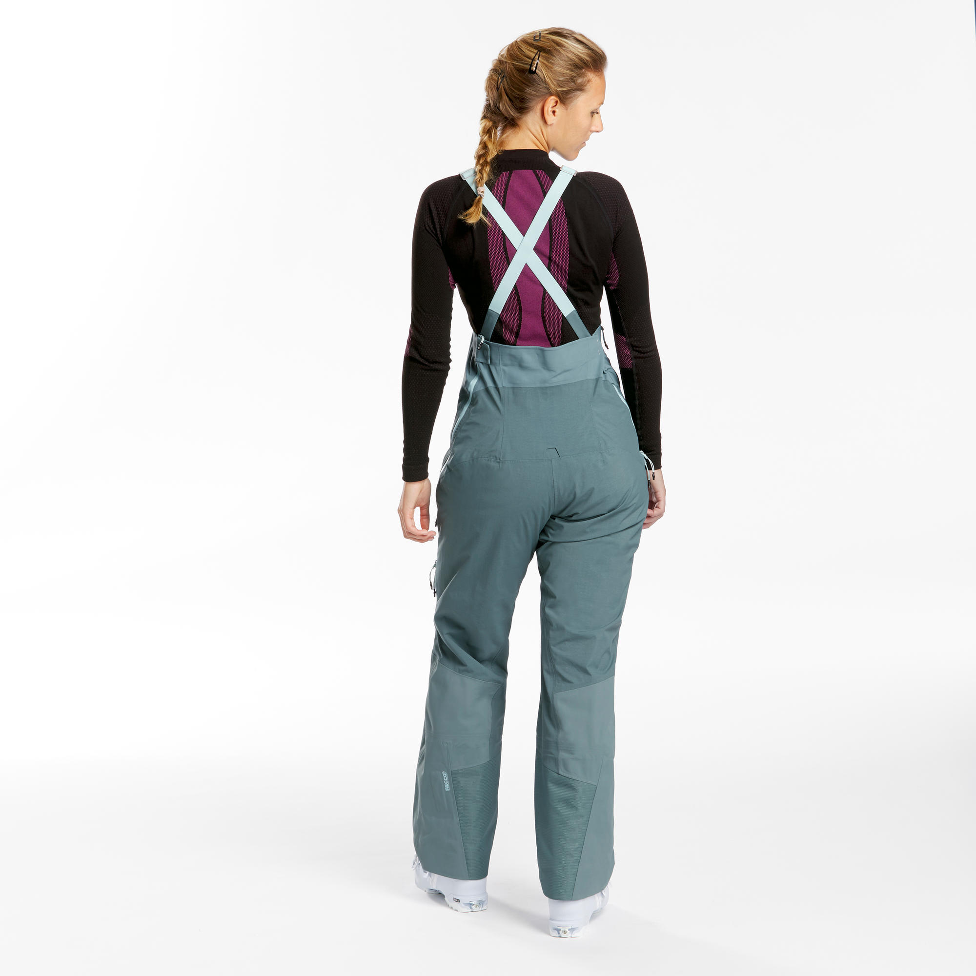Pantalones de esqui freeride y Nieve impermeable Mujer Wedze Ski FR900 Decathlon