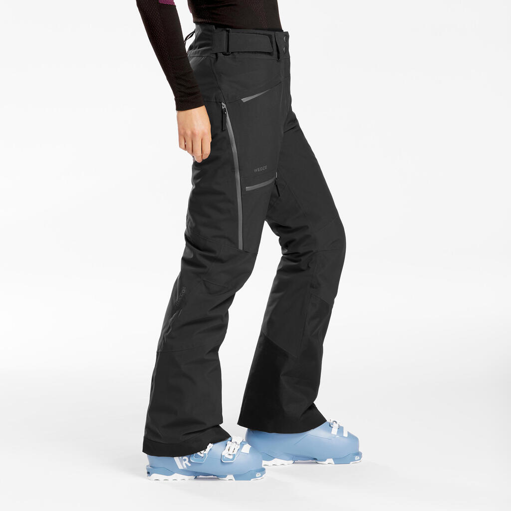 Skihose Freeride 500 Damen grau 