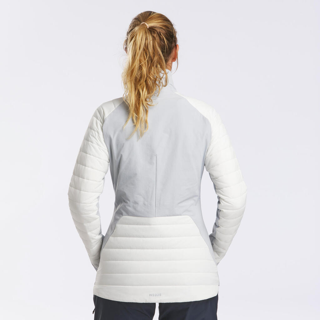 Sieviešu viegla slēpošanas oderes jaka “FR900”, pelēka
