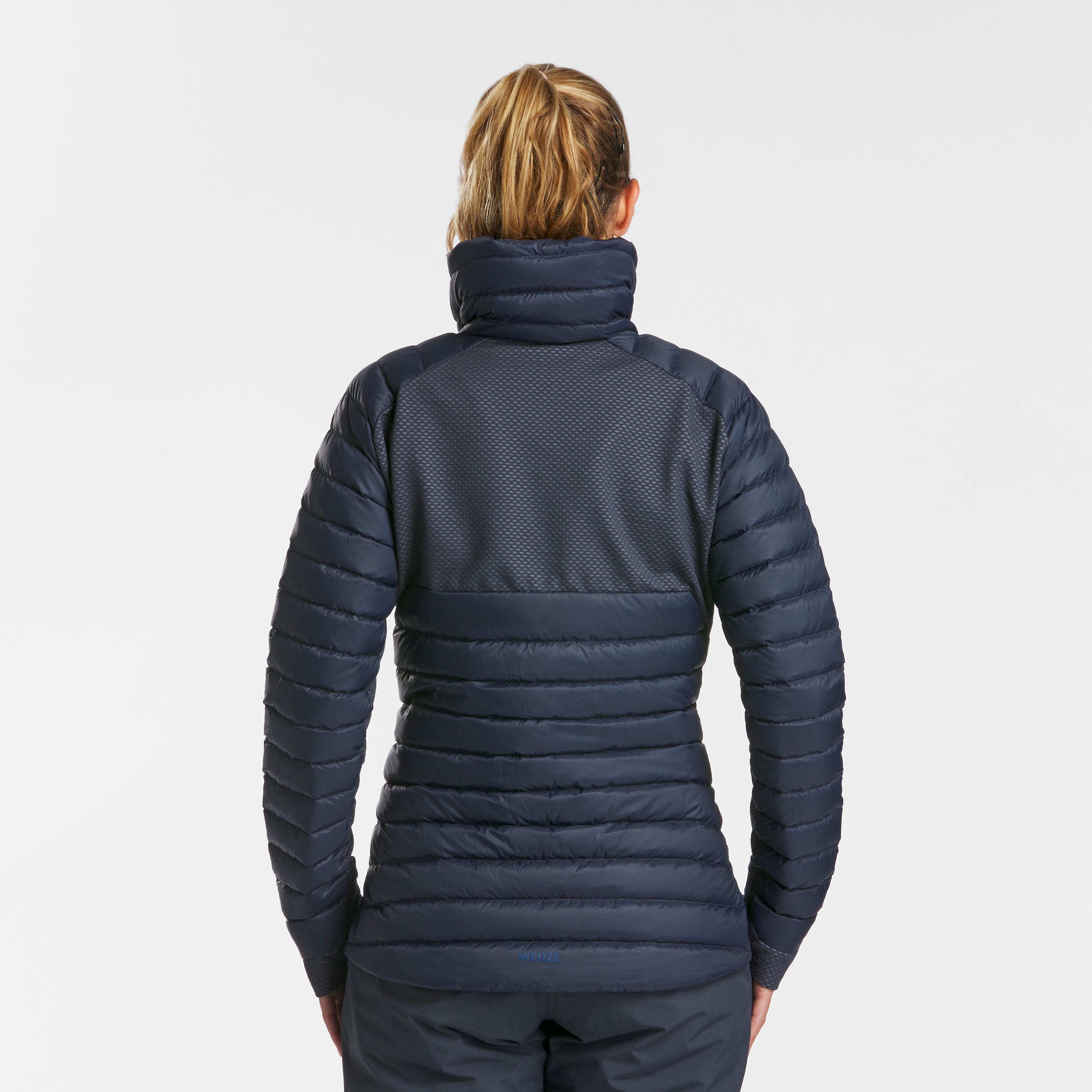 Manteau de ski en duvet femme – FR 900 bleu - WEDZE