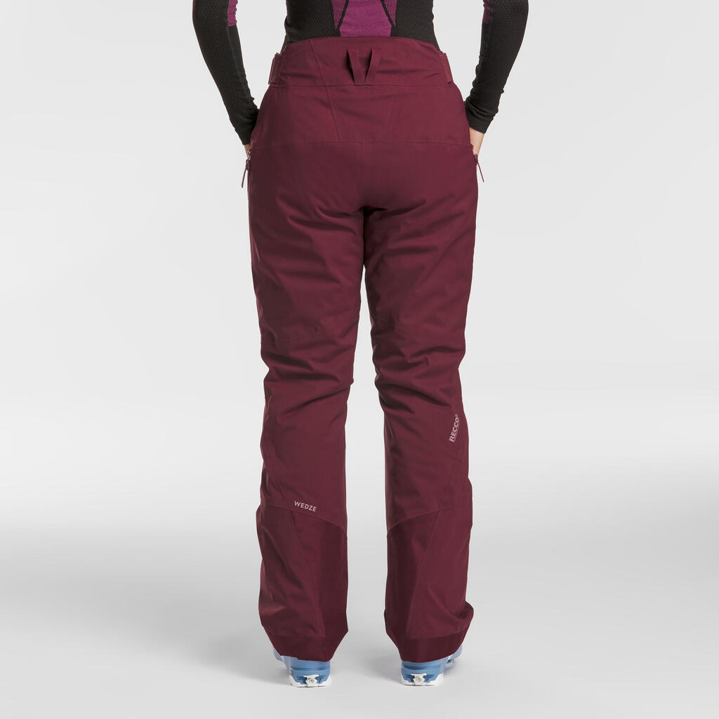 Skihose Freeride 500 Damen grau 