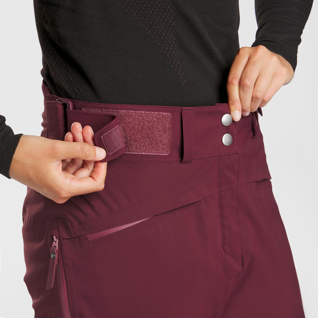 Skihose Freeride 500 Damen grau 