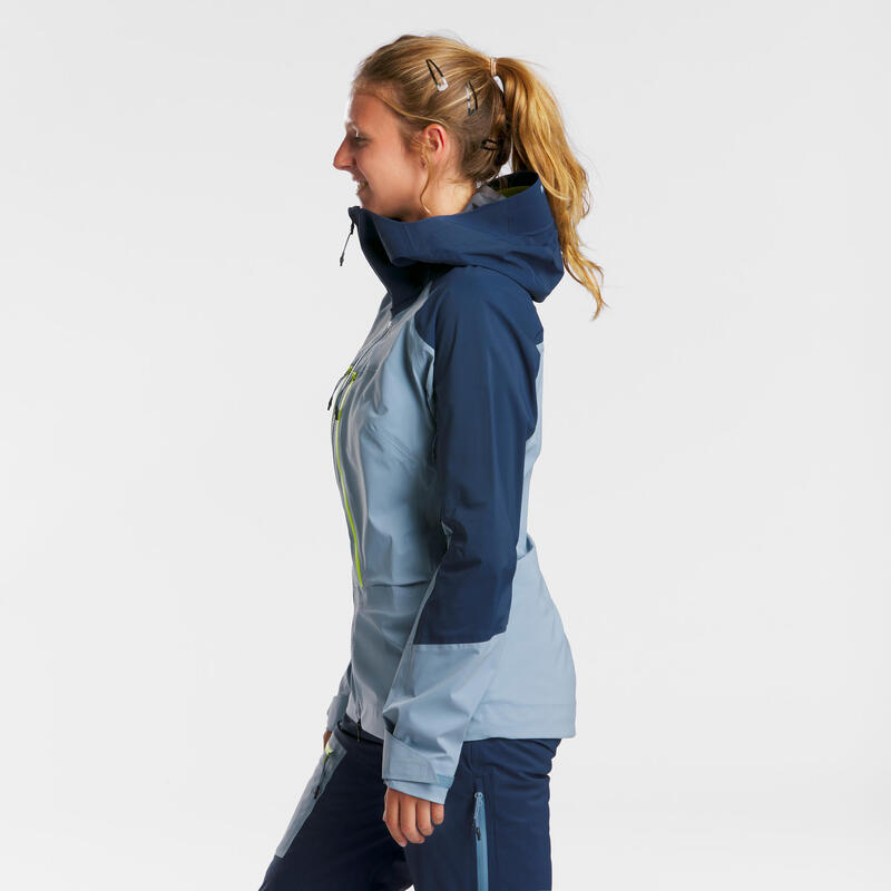 Skijacke Damen Touring - Mountain Touring blau 