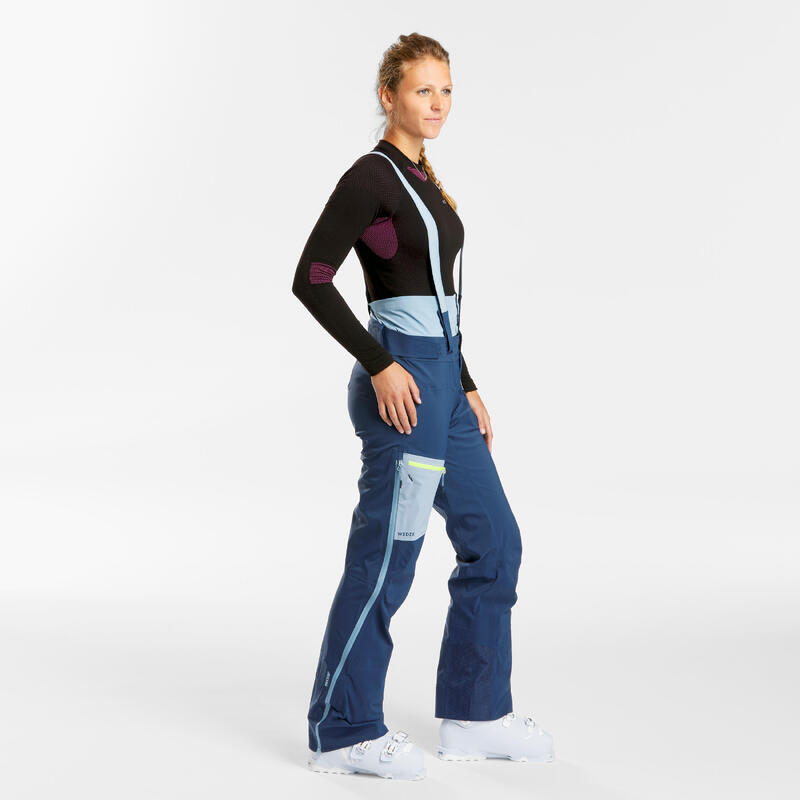 PURA - Pantalones de nieve para mujer, pantalones de esquí, esquí  delantero, carcasa suave, transpirable, impermeable, elástico en 4  direcciones