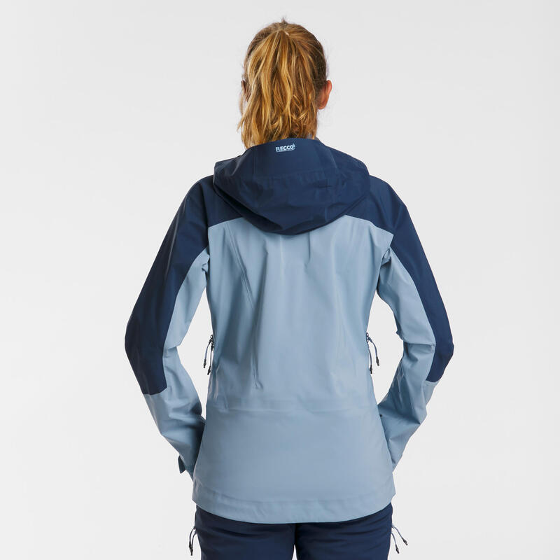 Skijacke Damen Touring - Mountain Touring blau 