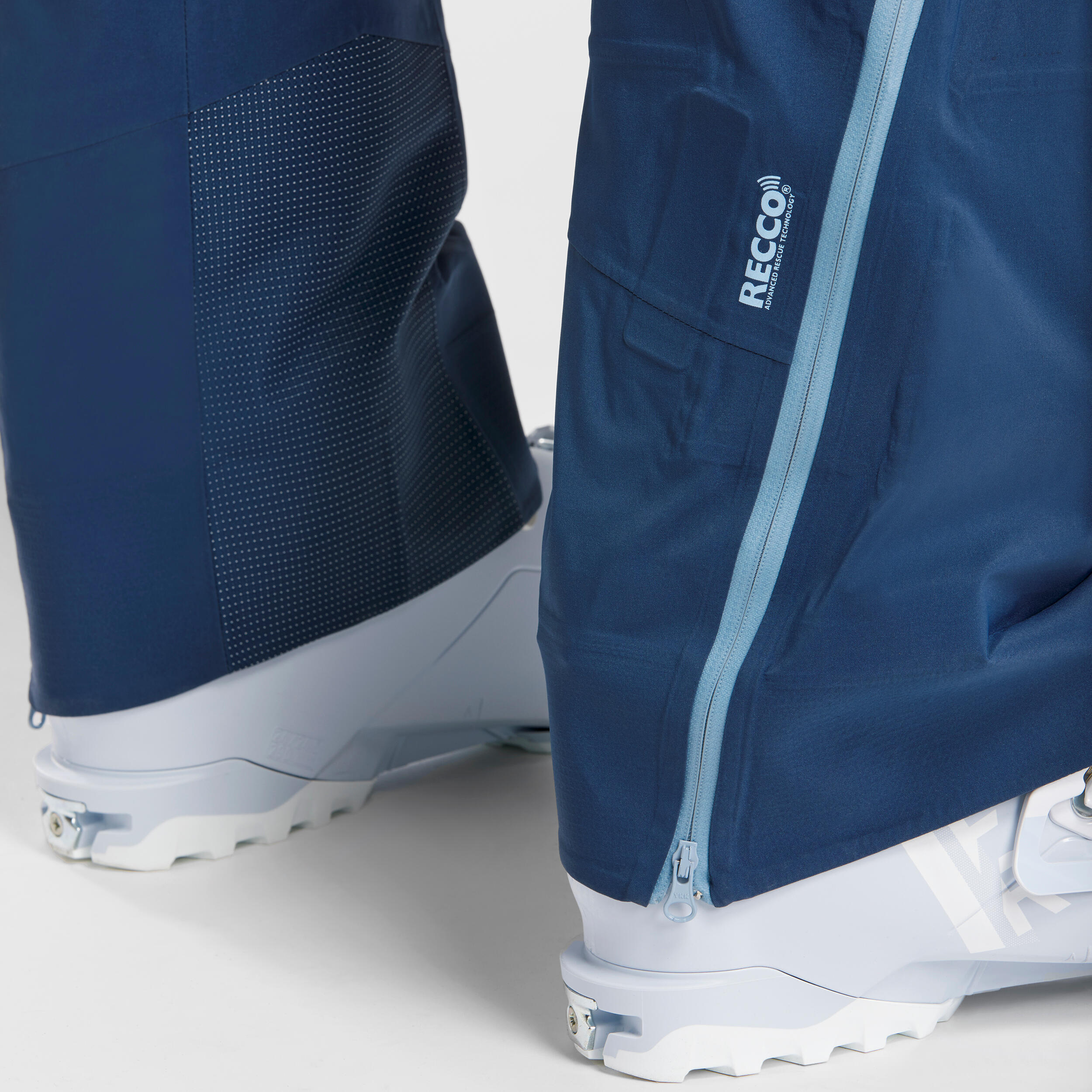 Pantalones de tirantes esquí travesía y nieve impermeable Mujer Wedze 8/9