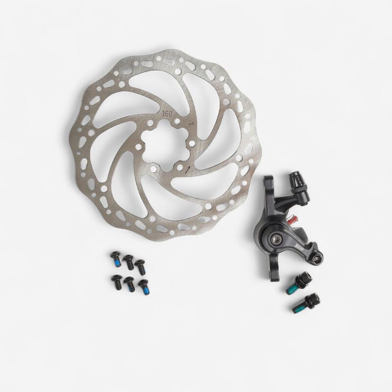 Mechanical Disc Brake Kit Rear Decathlon