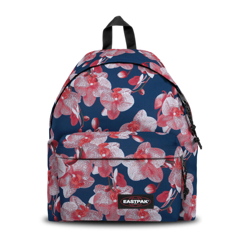 Sac à dos Eastpak Padded Park'r Charming Pink - Bleu marine fleurs roses