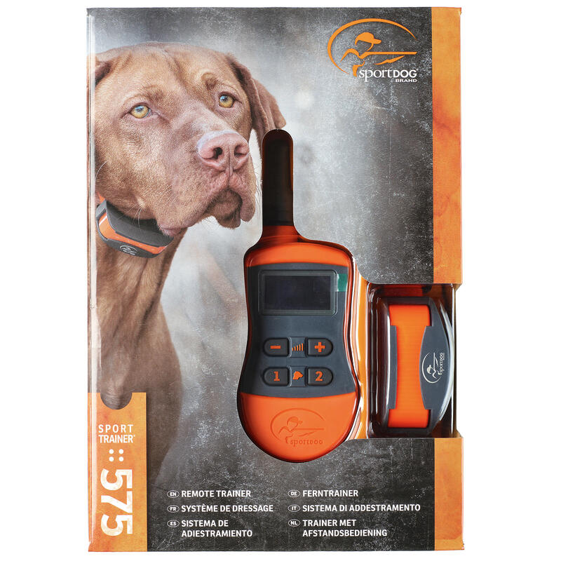 Collar Adiestramiento Perro Caza Sportdog SD-575 500 m 1-2 Perros Bateria Litio