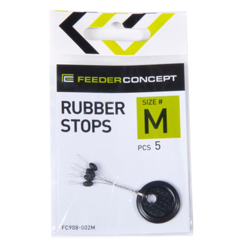 

Стопоры резин. Feeder Concept Rubber Stops 5шт., 330984
