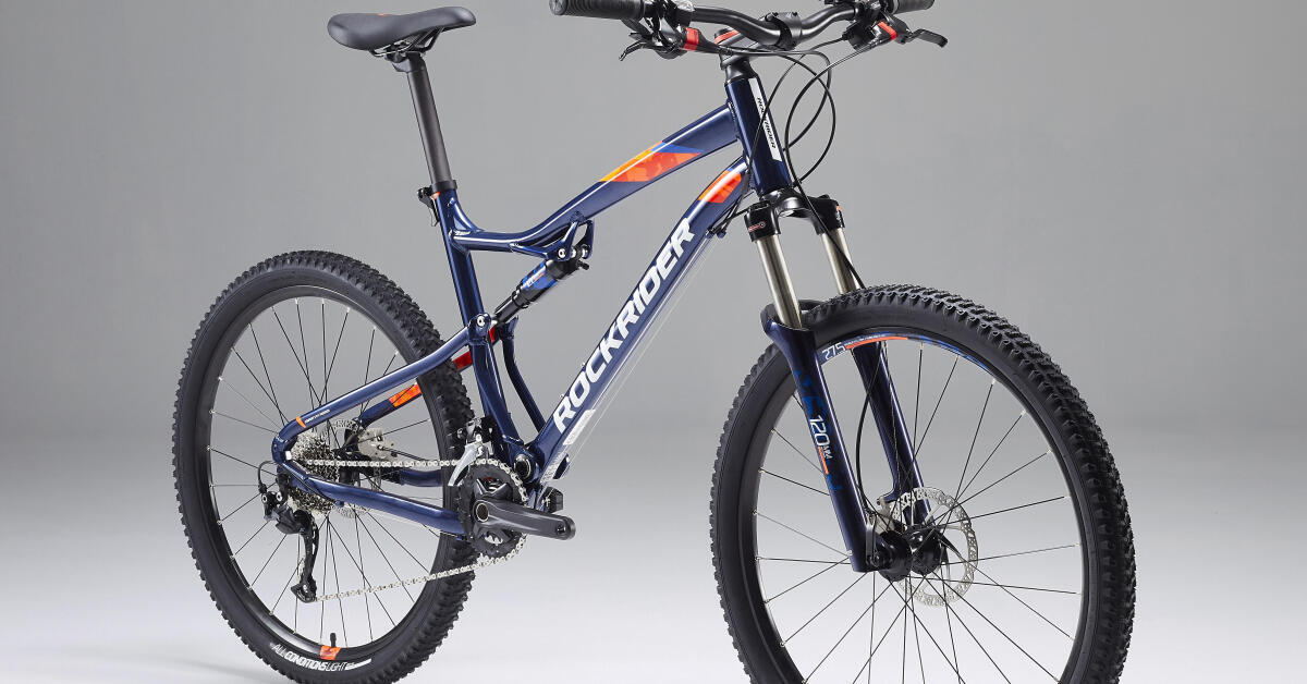 MTB ROCKRIDER ST 540 S BLAU ORANGE