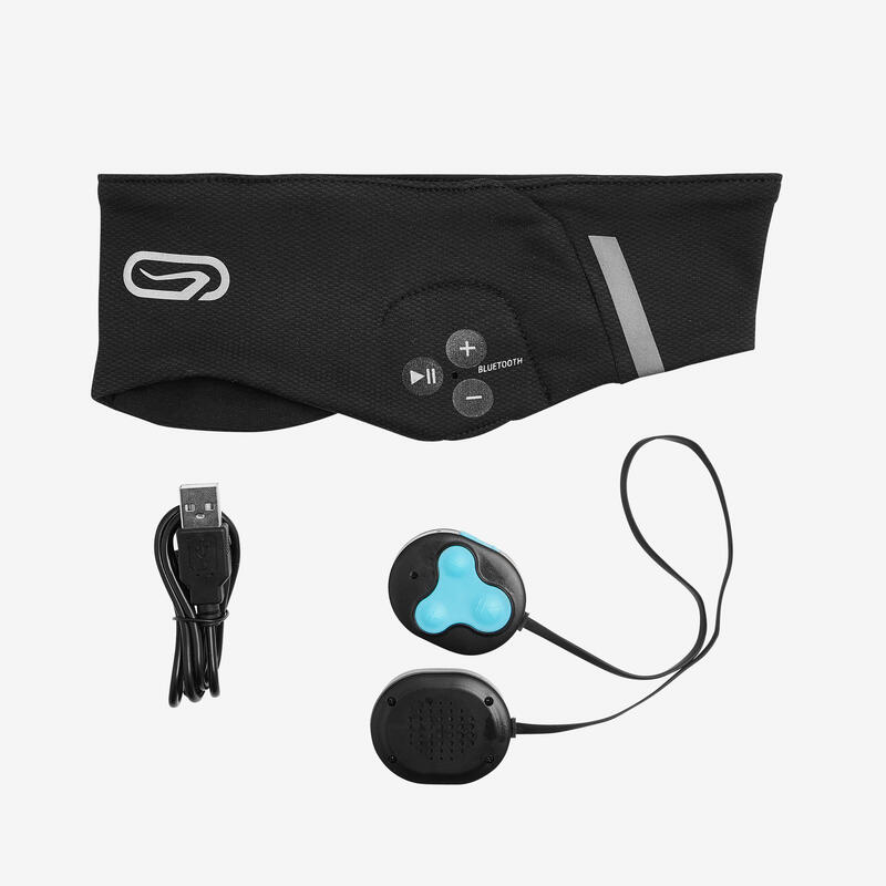 Bandeau de sport ecouteur avec Bluetooth - Casque audio Boutons de Contrôle  Intégrés 