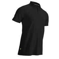 Men's golf short-sleeved polo shirt MW500 black