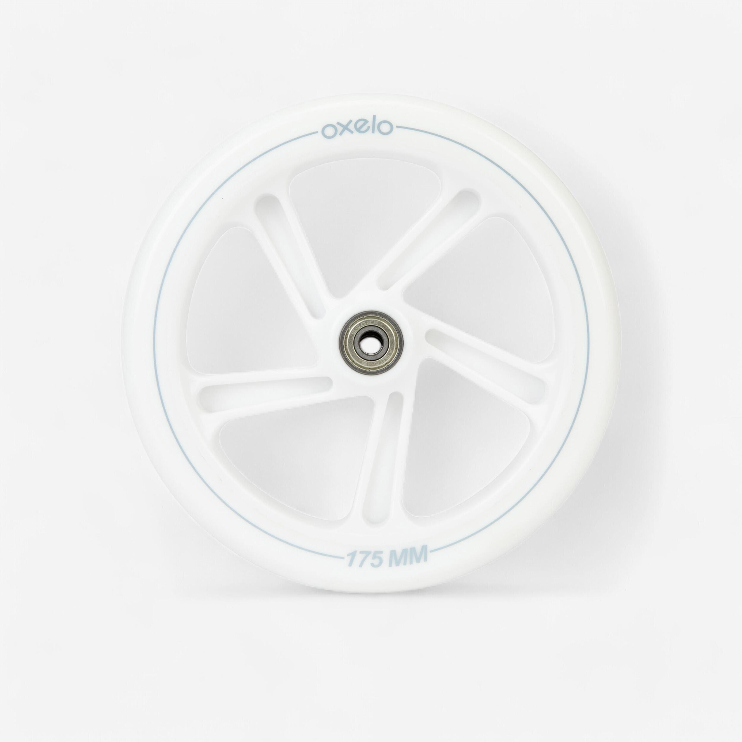 OXELO Wiel voor step MID7 en MID9 wit