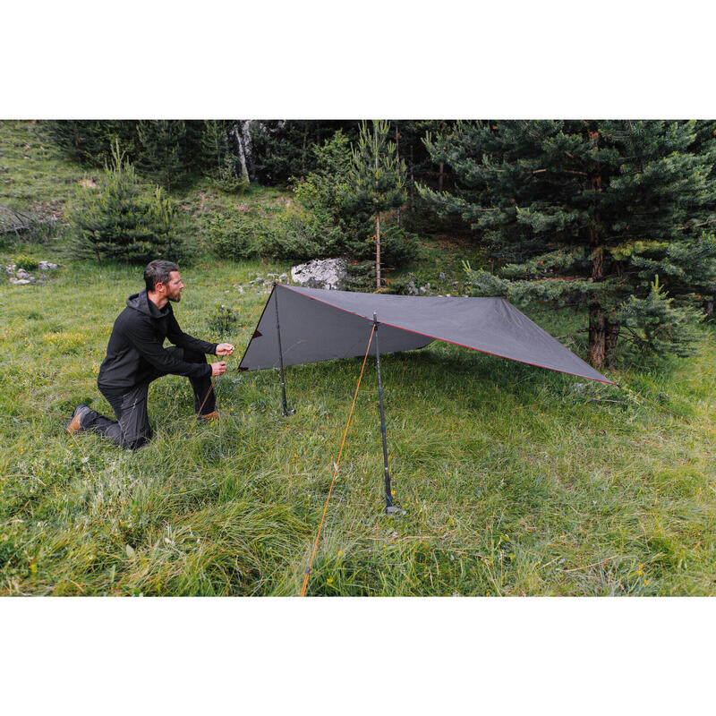 Softshell coupe-vent de trek montagne - MT900 WIND homme