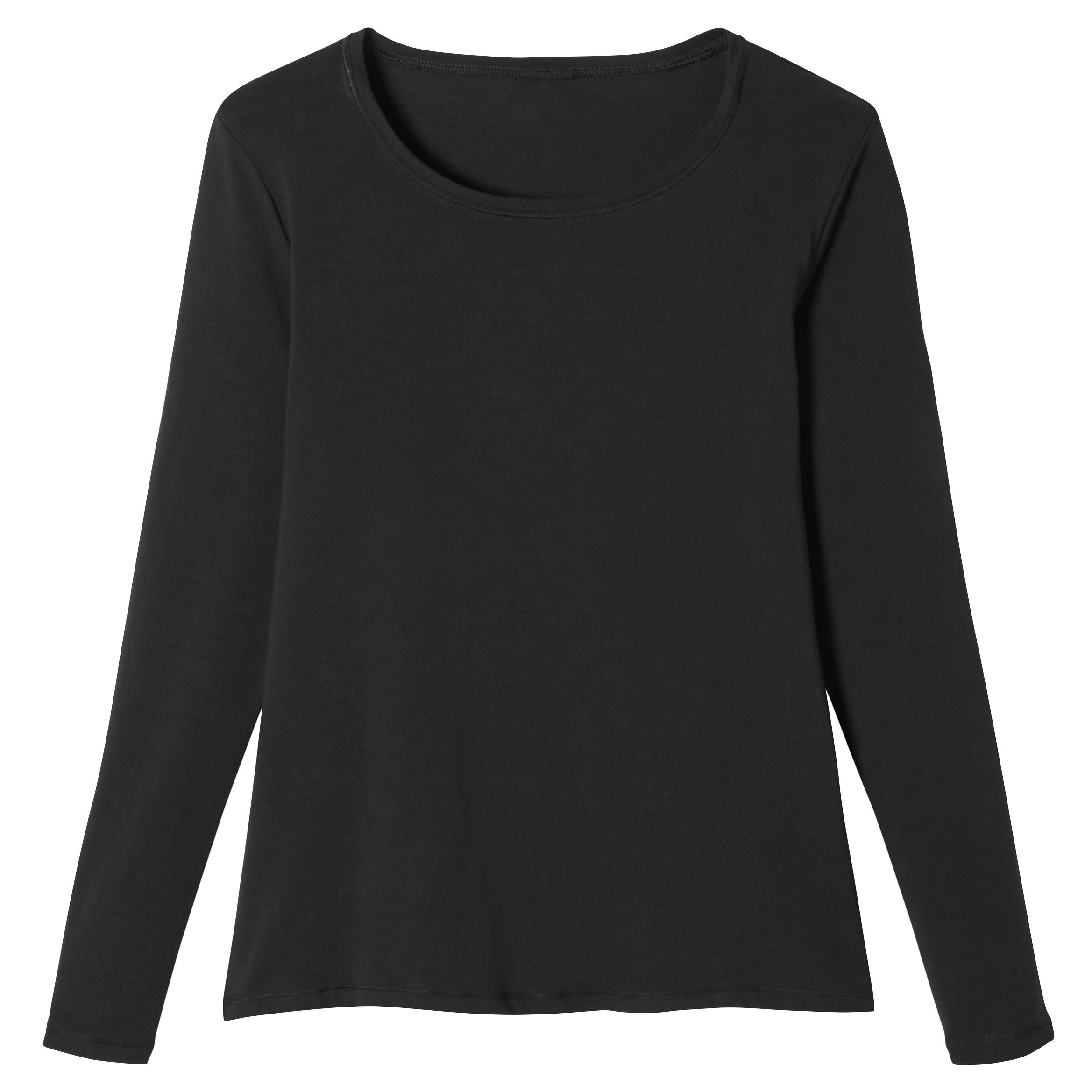 black shirt long sleeve