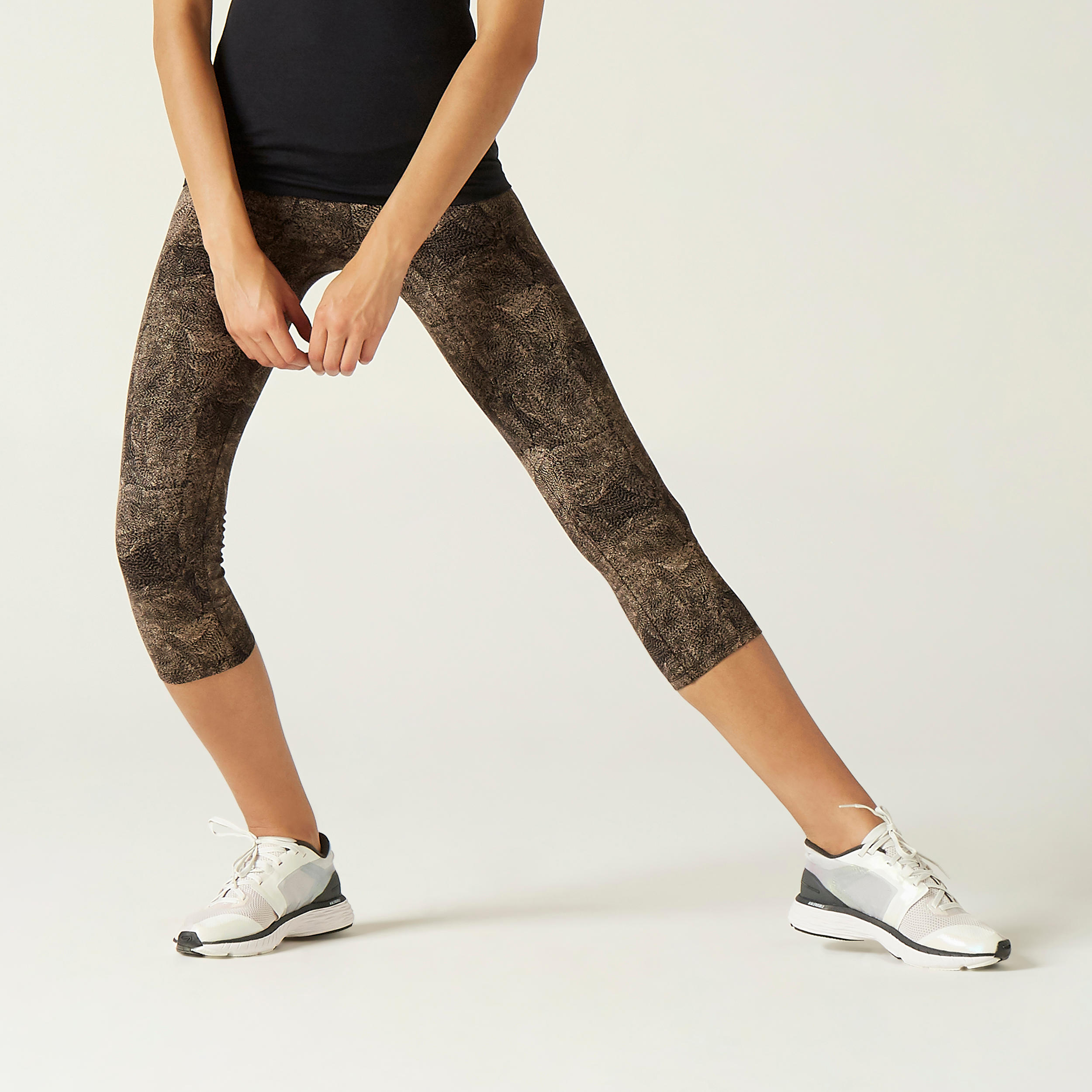 Legging Court Et Legging 7 8 Femme Decathlon