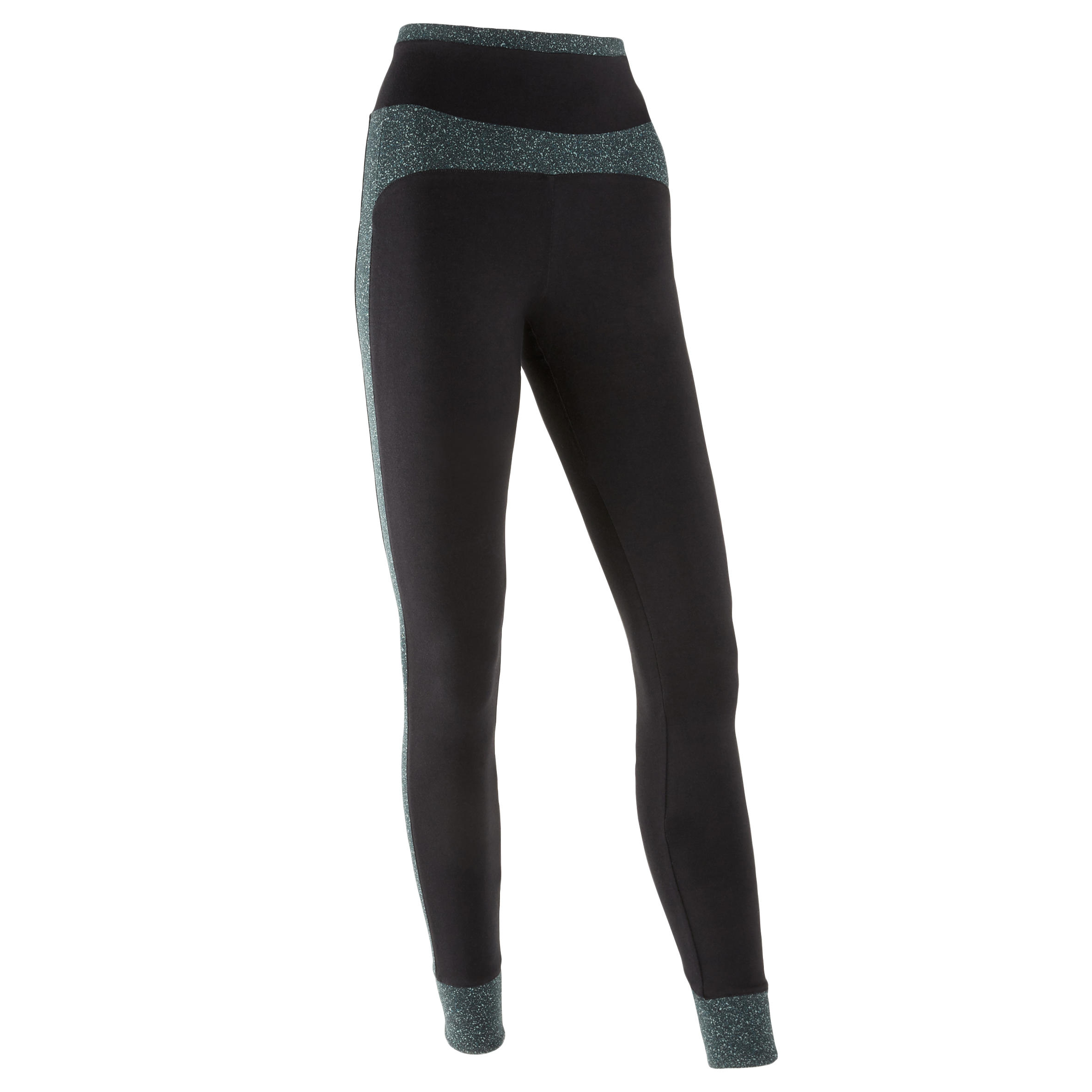 Women's Sports Leggings 510 - Black/Patterned 8/8