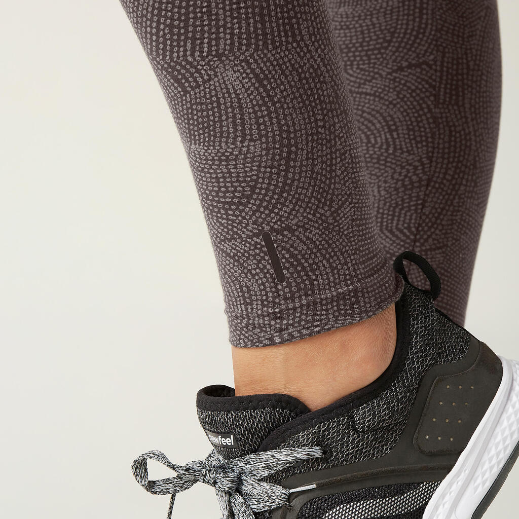 Women's Slim-Fit Fitness Leggings - Grey