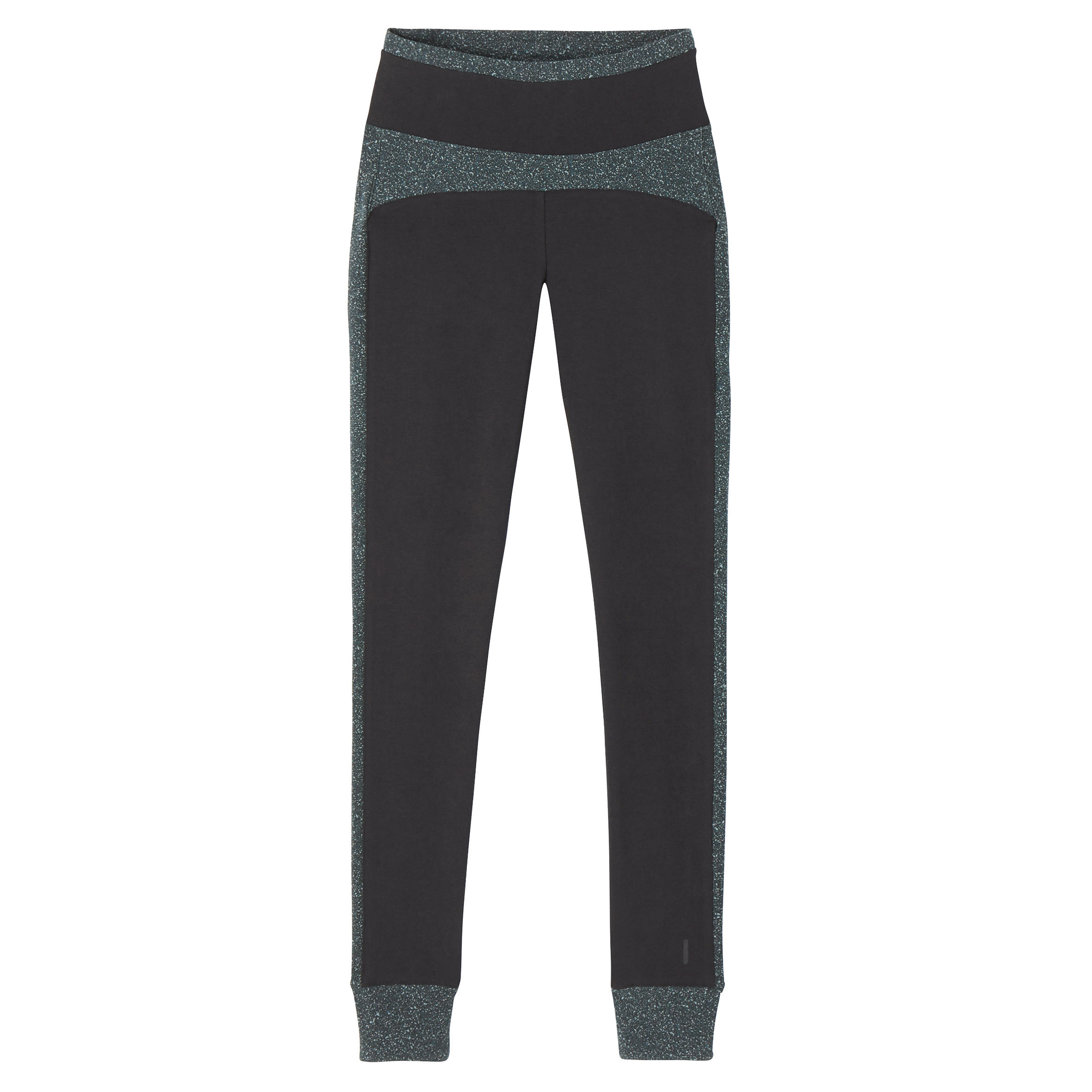 Women's Sports Leggings 510 - Black/Patterned 7/8