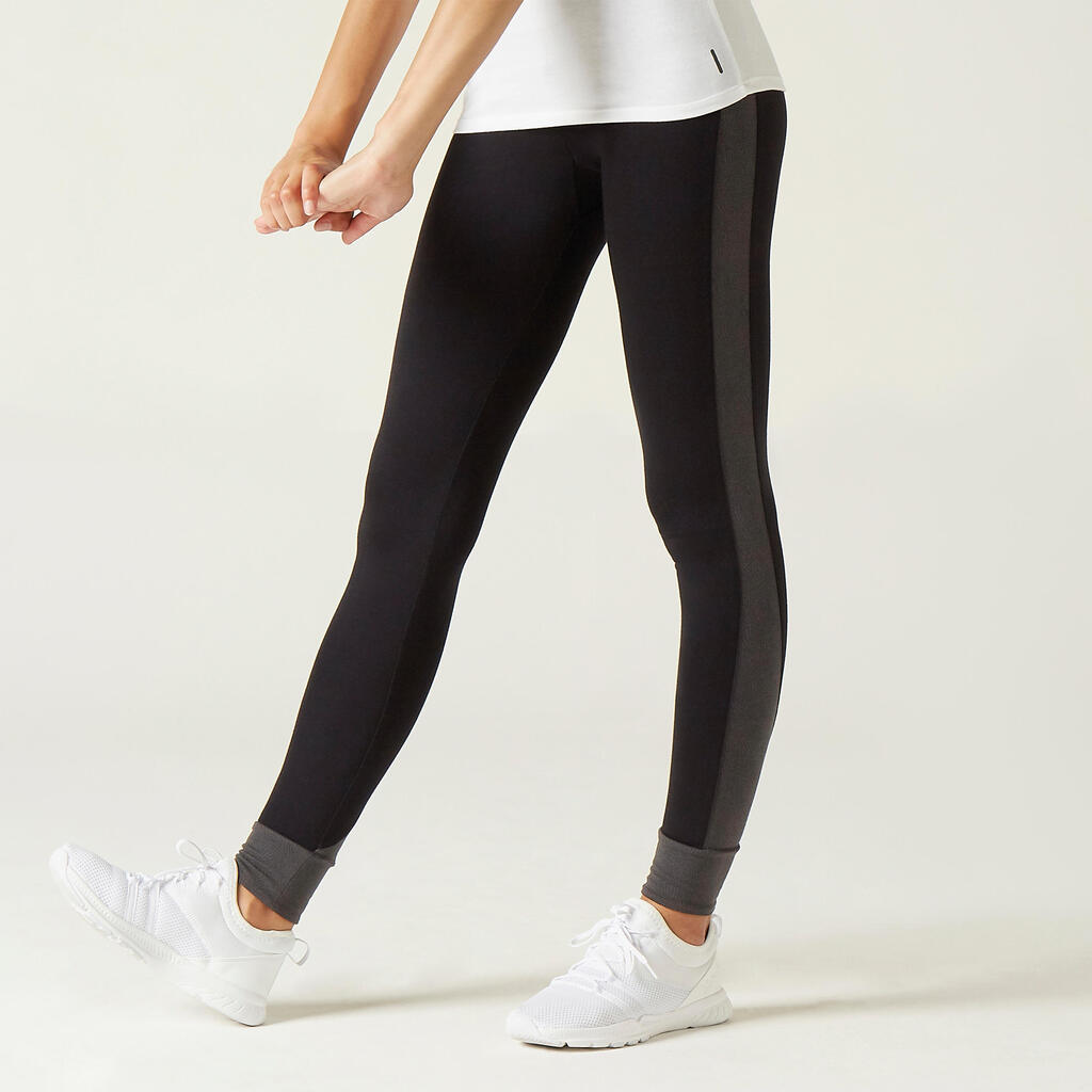 Women's Sports Leggings 510 - Black/Patterned