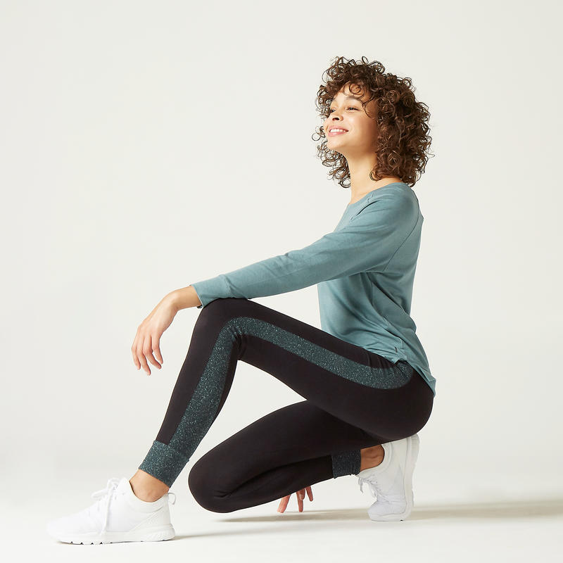 decathlon black leggings