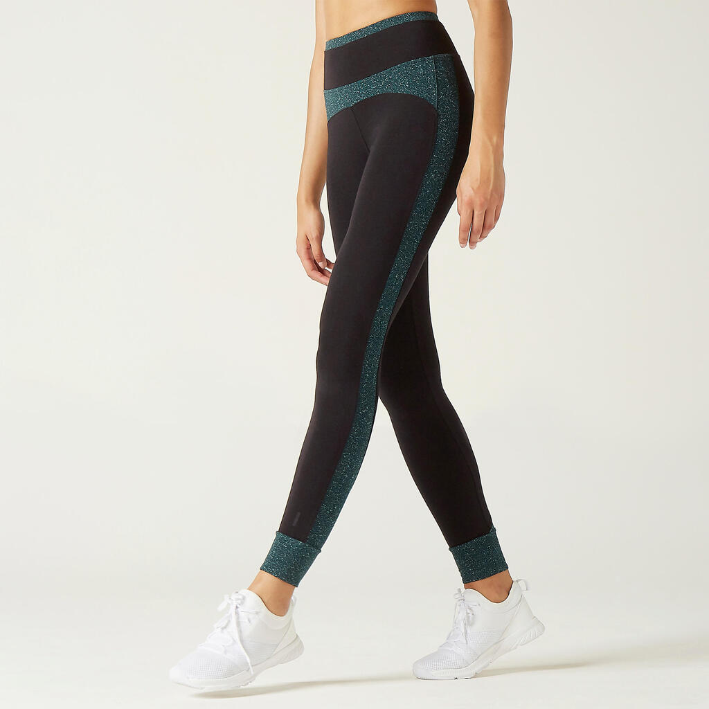 Women's Sports Leggings 510 - Black/Patterned