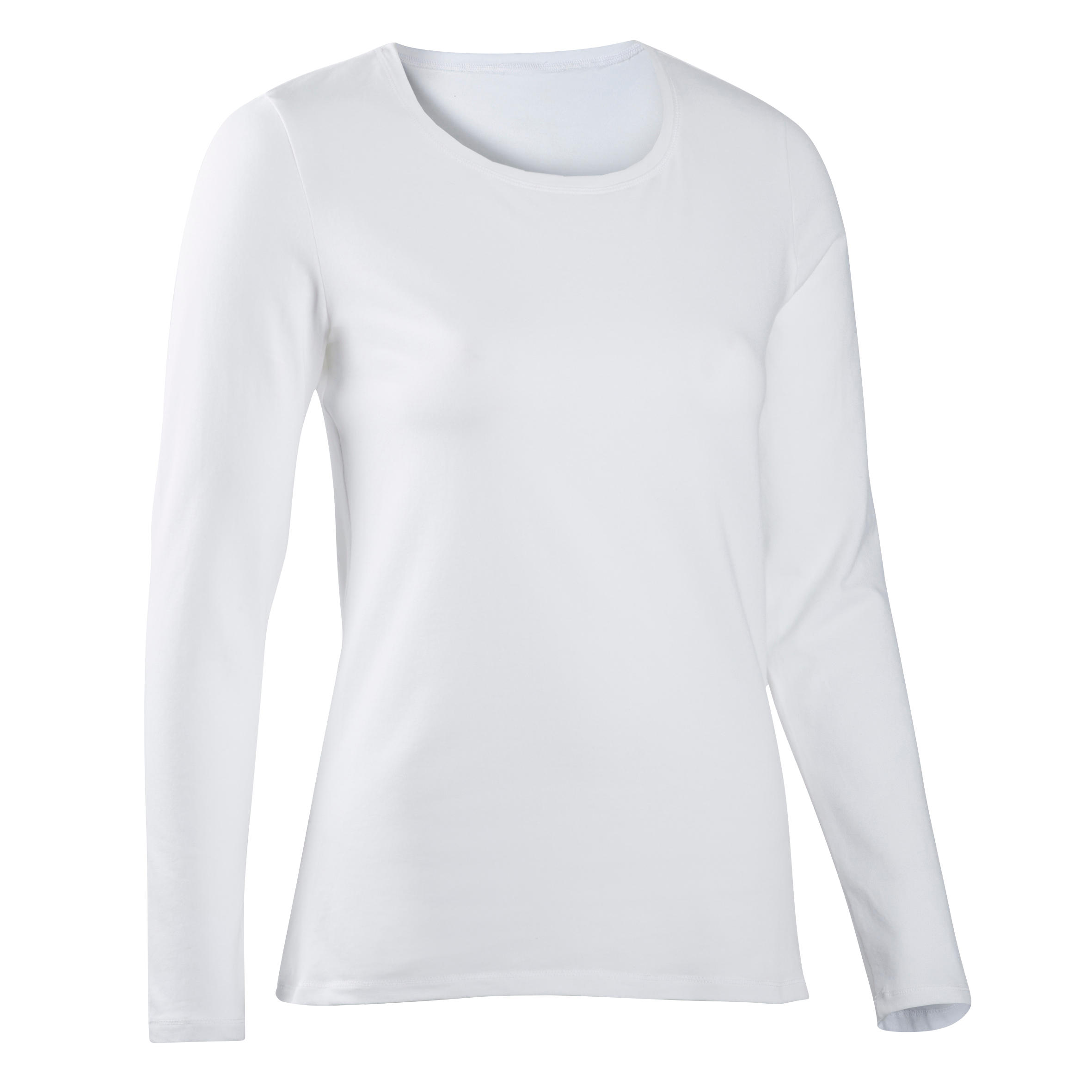 T shirt blanc 2024 femme decathlon